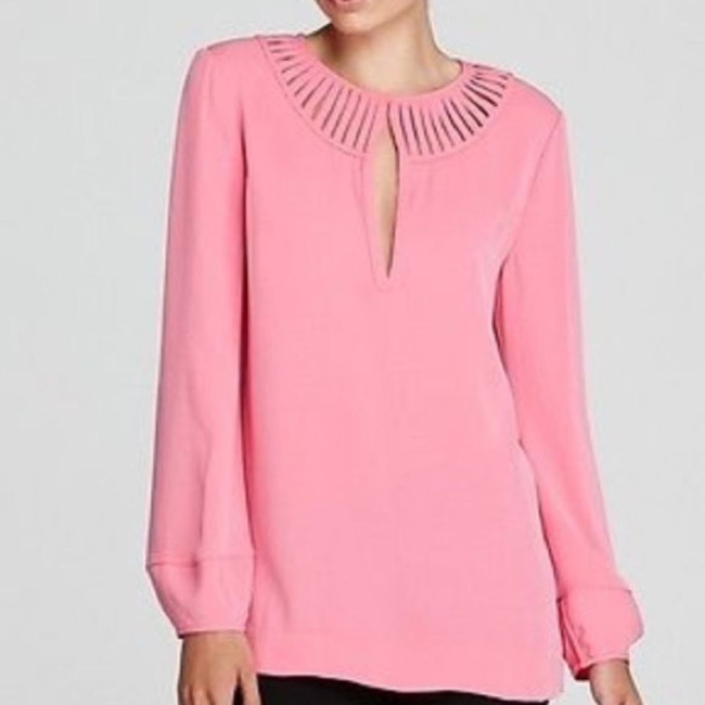 DVF 100% Silk Damian Blouse | 8